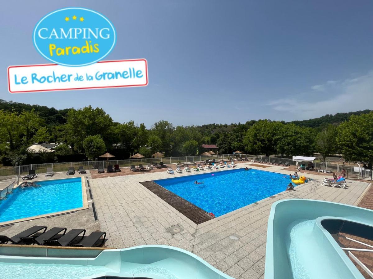 Camping Paradis Le Rocher De La Granelle Ле-Бюг Экстерьер фото